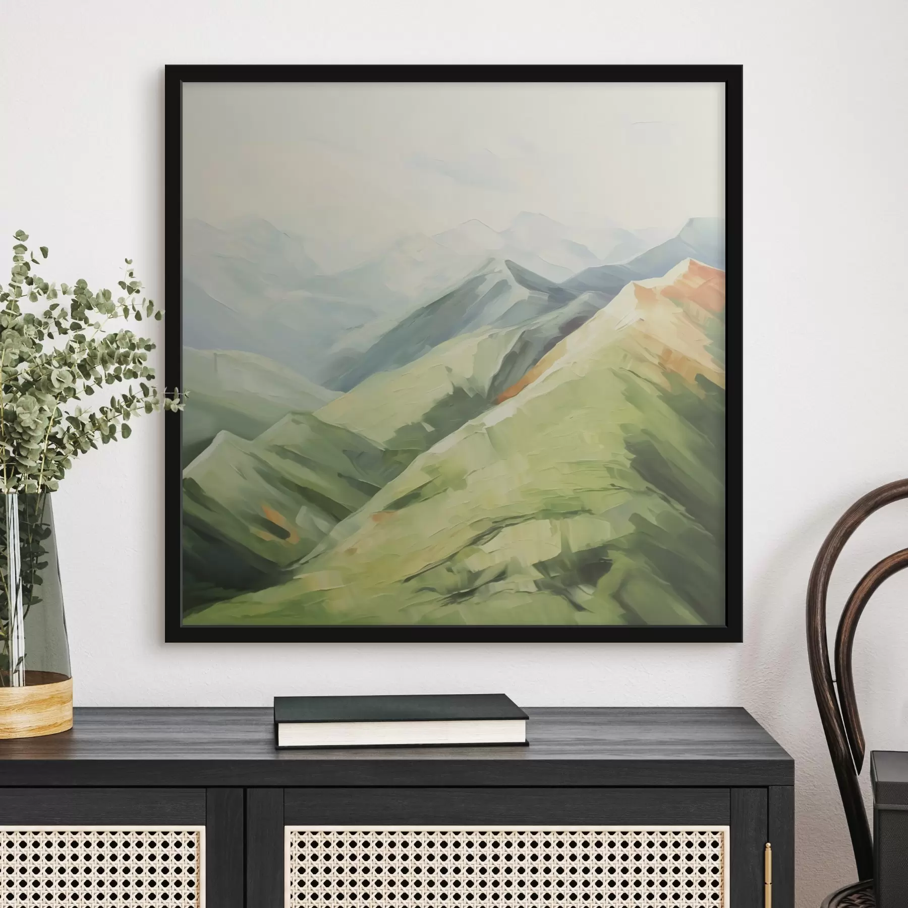 Fotobehang Berglandschap f45125