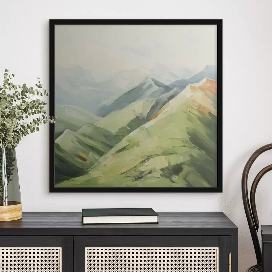 Fotobehang Berglandschap f45125