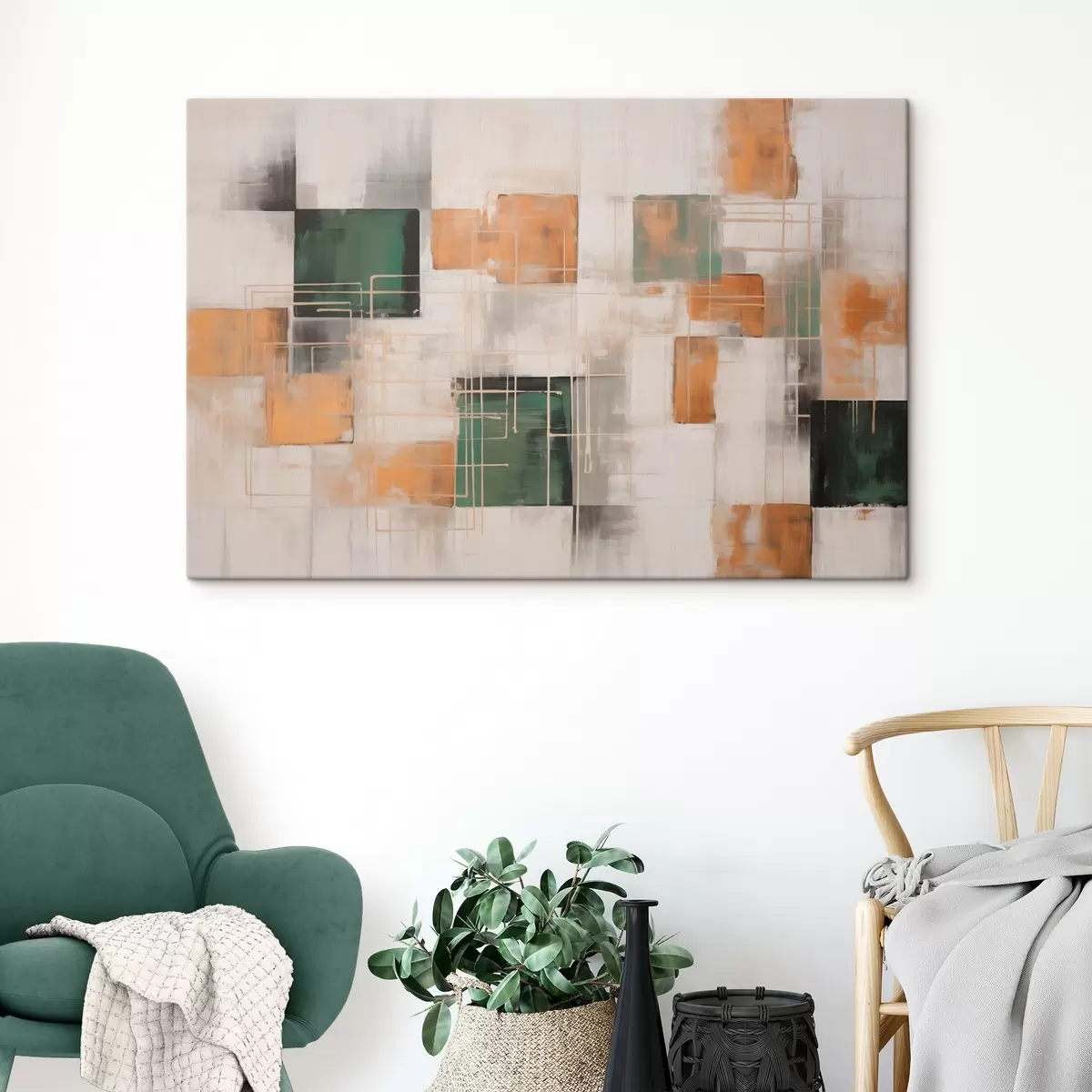  Schilderijen Geometrische abstractie s45121