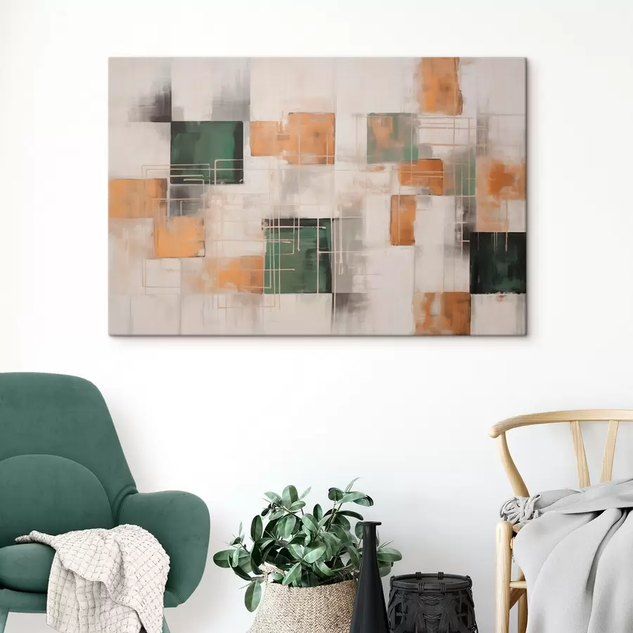  Peintures Abstraction géométrique s45121