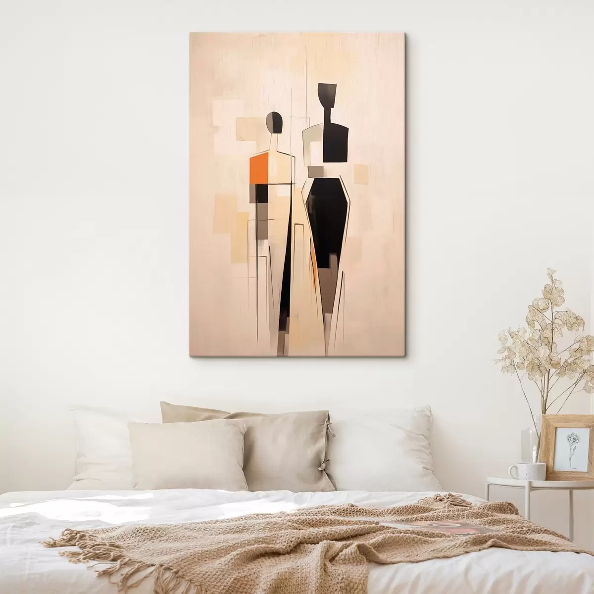  Peintures Silhouettes abstraites s45124