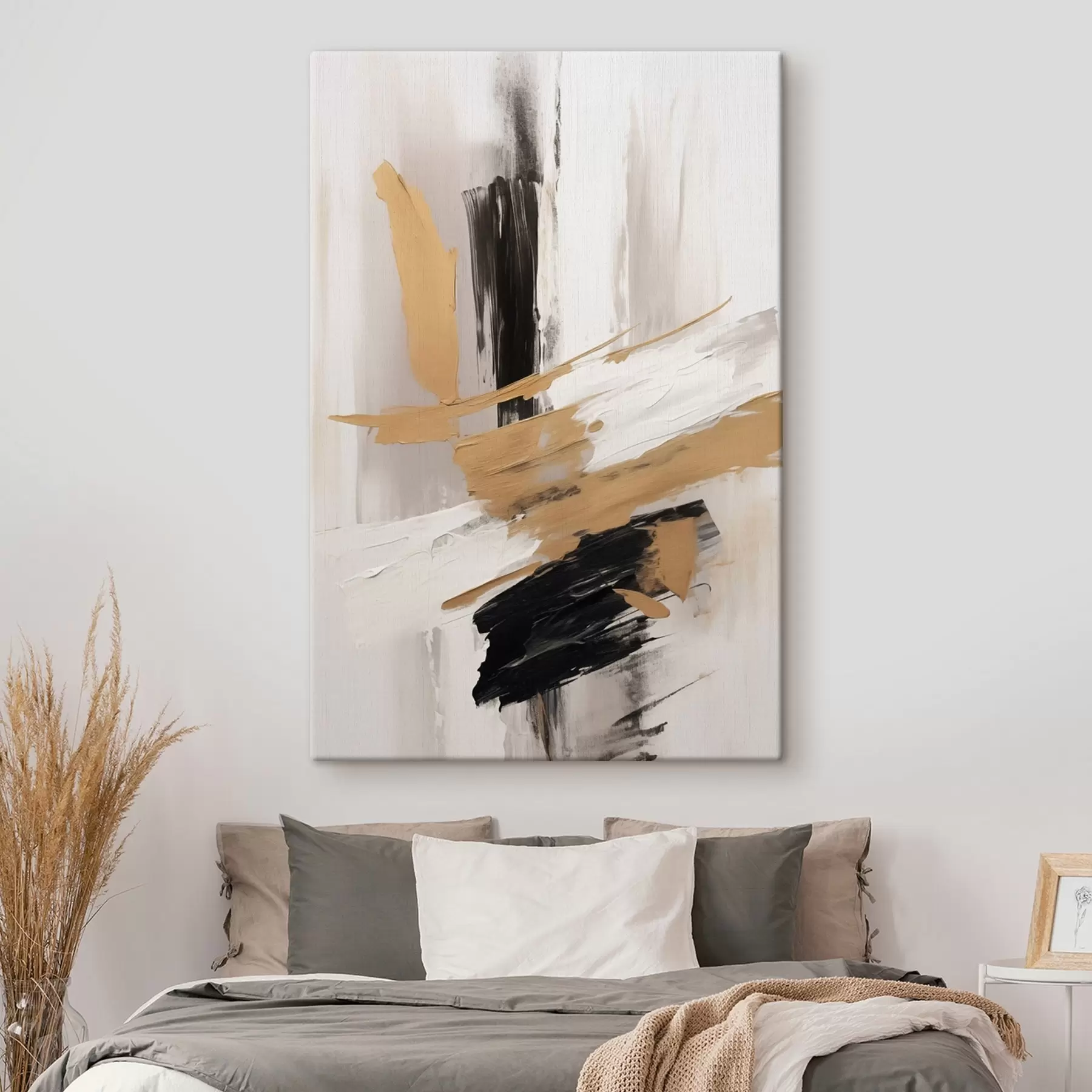  Peintures Abstraction moderne imitation de coups de pinceau s45127