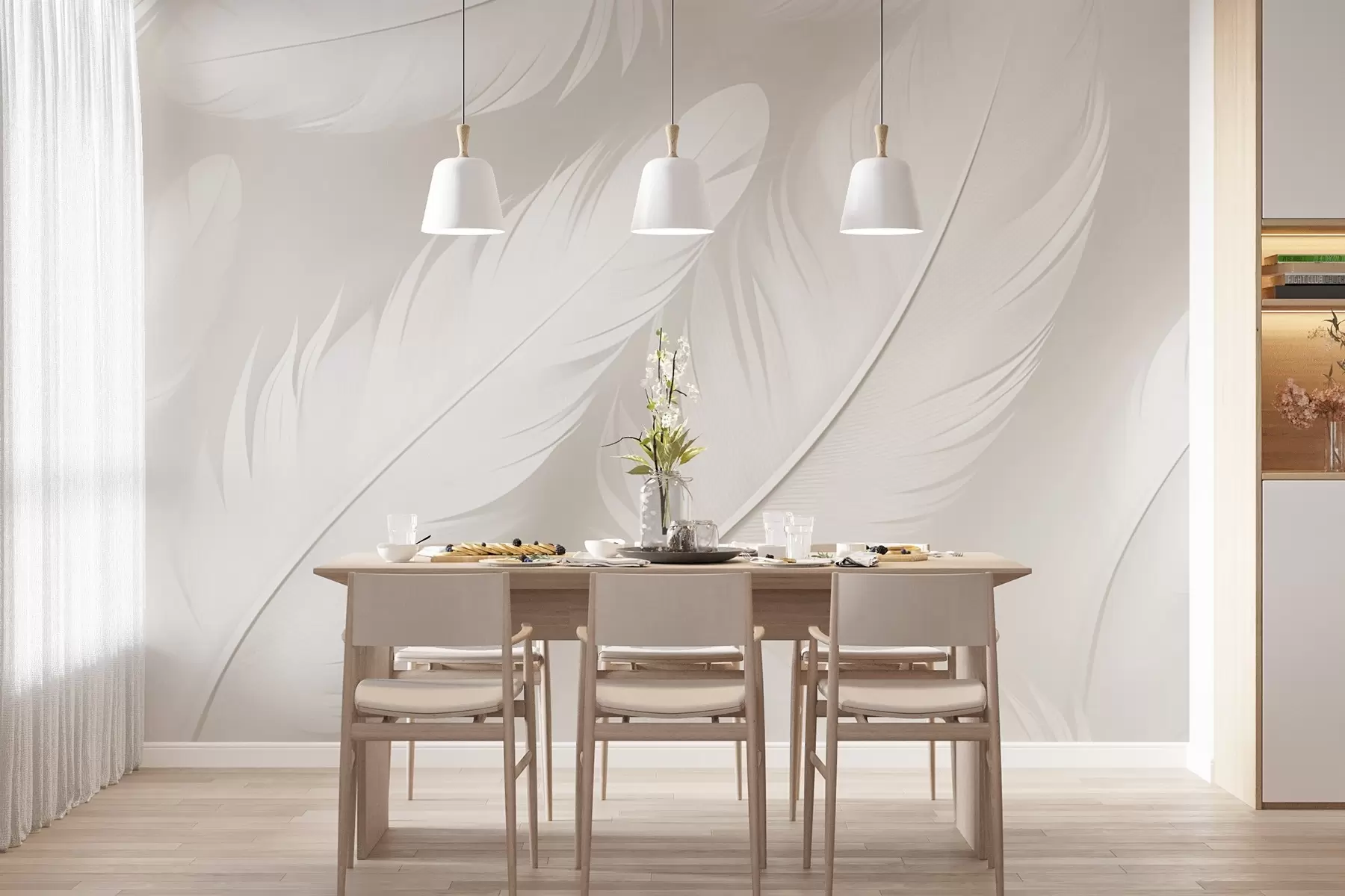 Fotobehang Veren w04273