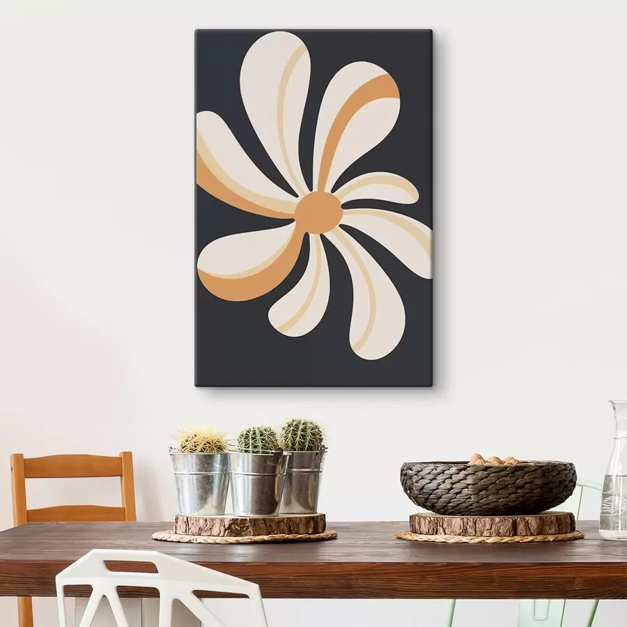  Peintures Fleur stylisée s45151