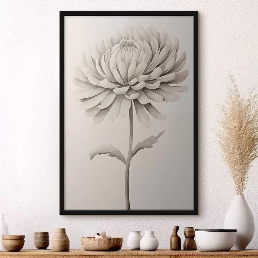 Fotobehang Grote bloem f45141