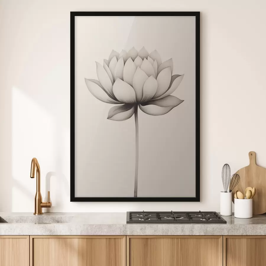 Fotobehang Grote bloem f45142