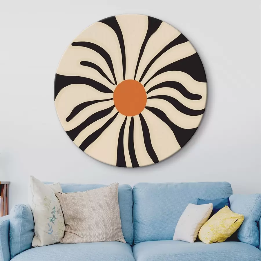  Peintures Fleur stylisée r45150