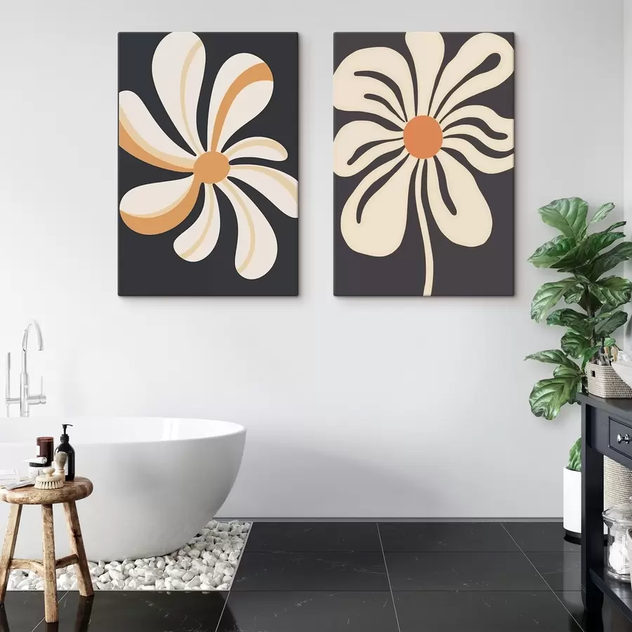  Peintures Fleurs graphiques m00512