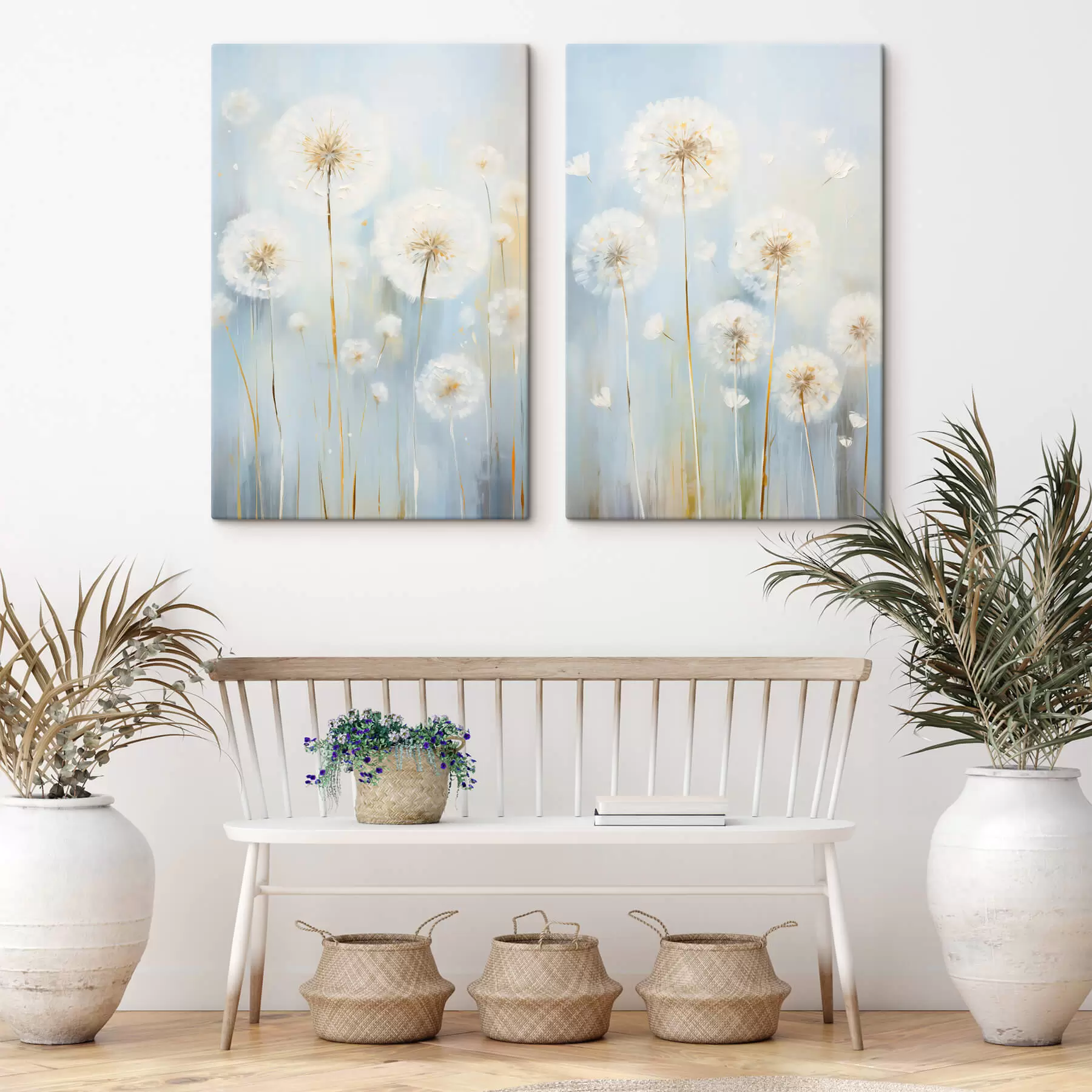  Peintures Pissenlits délicats m00482