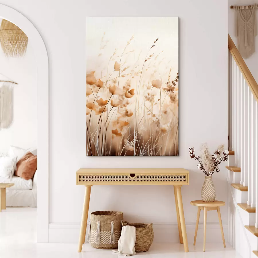  Peintures Fleurs sauvages abstraites s45063