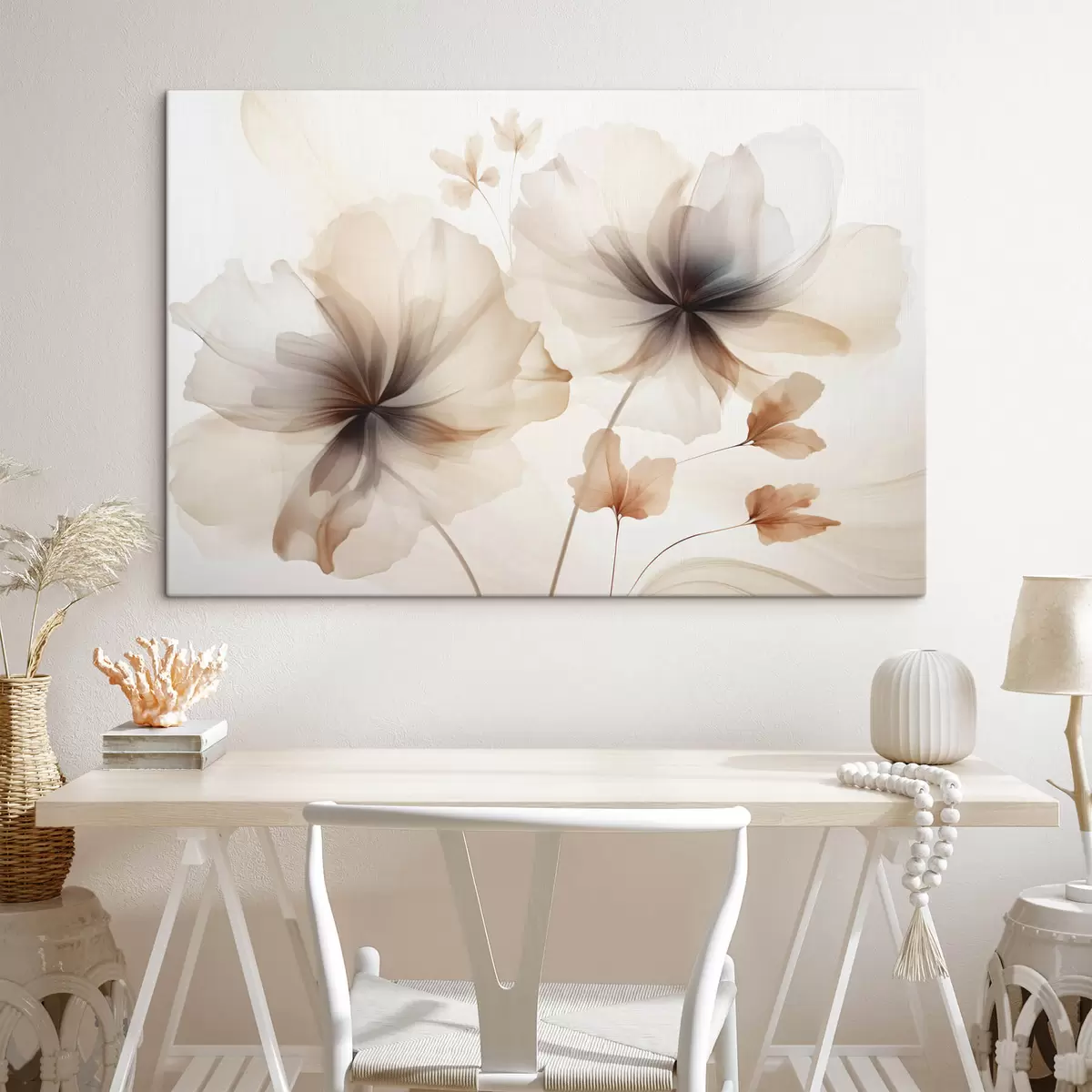  Peintures Fleurs abstraites s45065