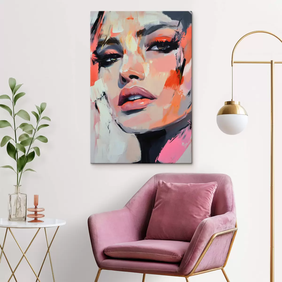  Peintures Portrait d'une femme s45135