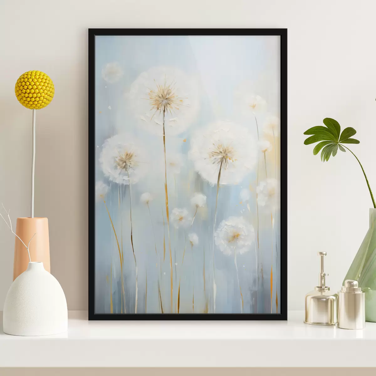 Affiche Pissenlits délicats f45067