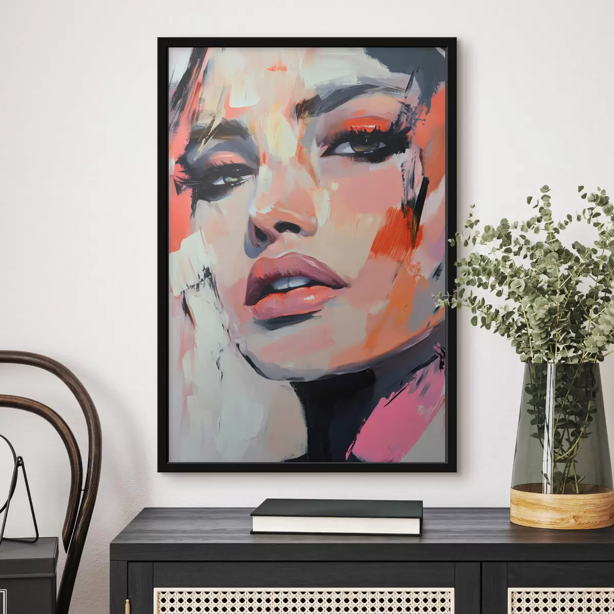 Affiche Portrait d'une femme f45135