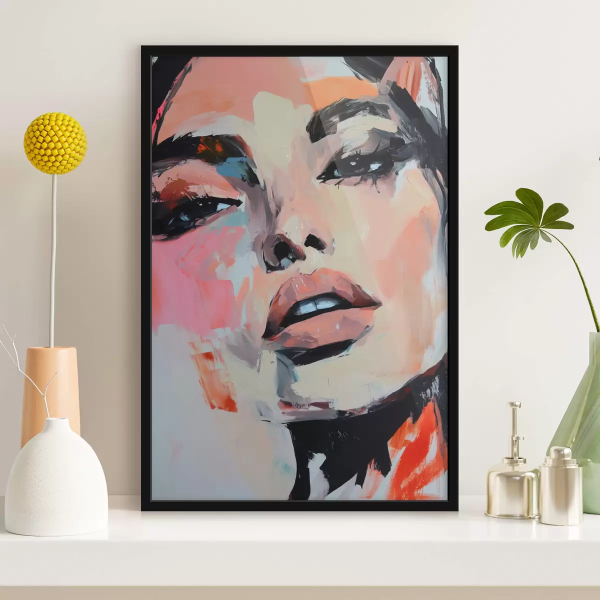 Affiche Portrait d'une femme f45136