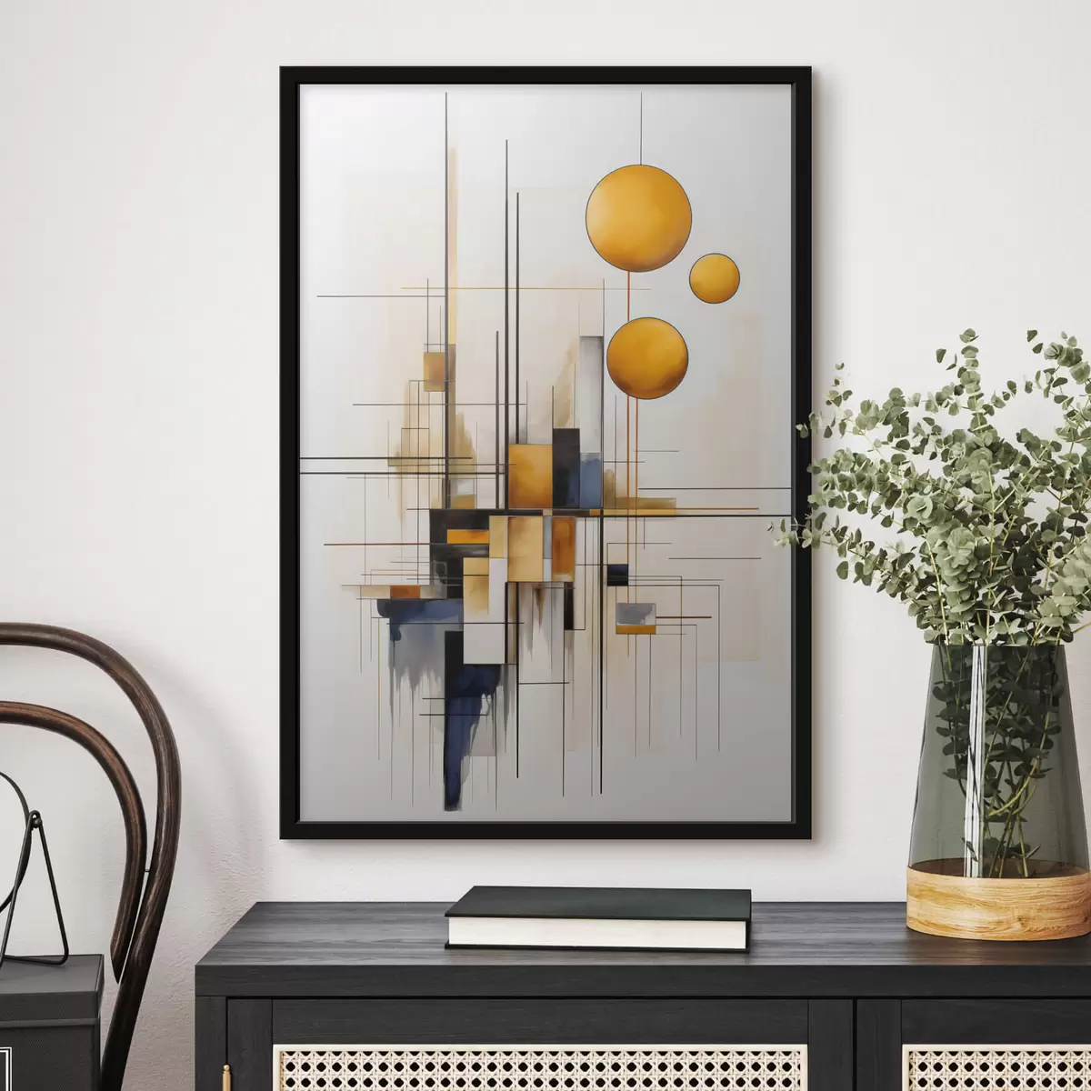 Poster Geometrische abstractie f45159