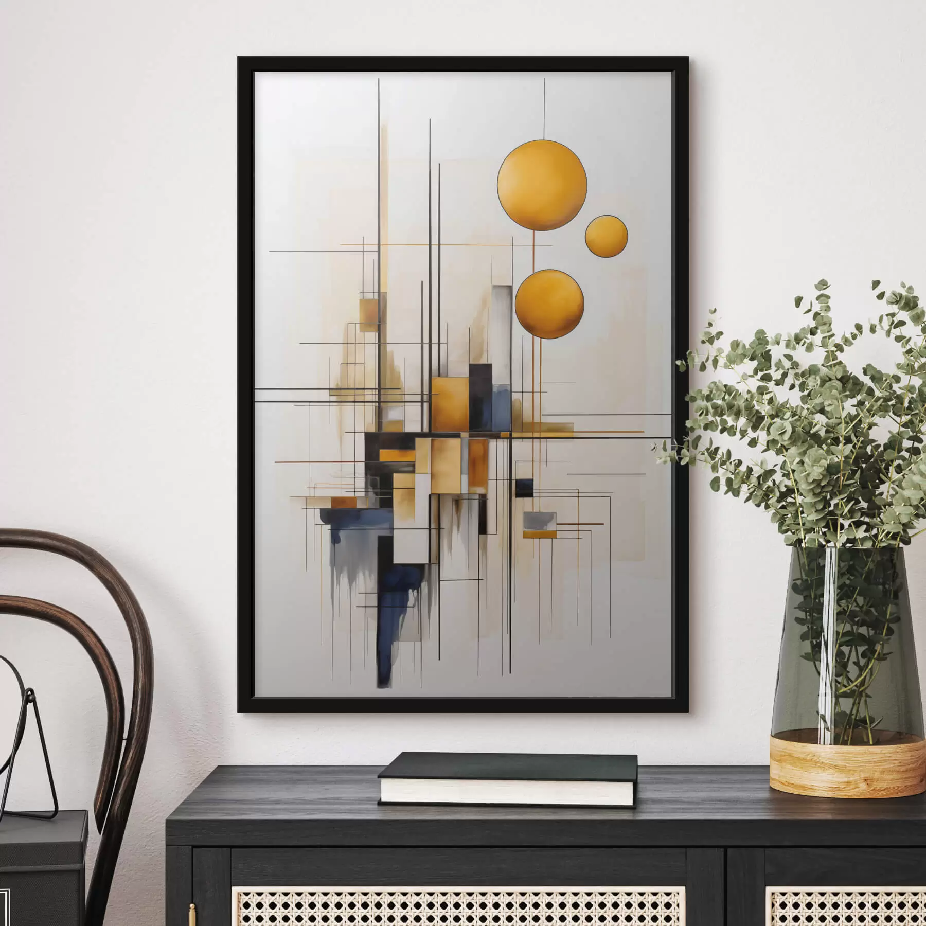 Papier peint photo Abstraction géométrique f45159