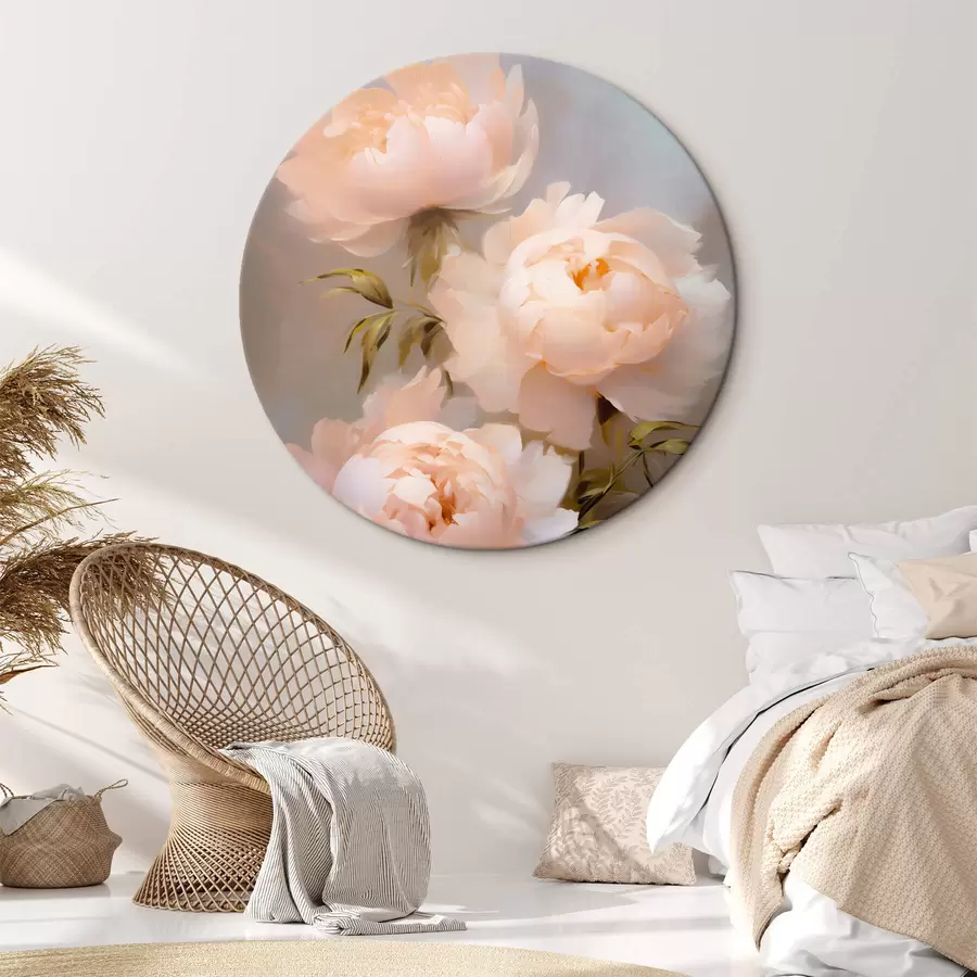  Peintures Un bouquet de pivoines r44414