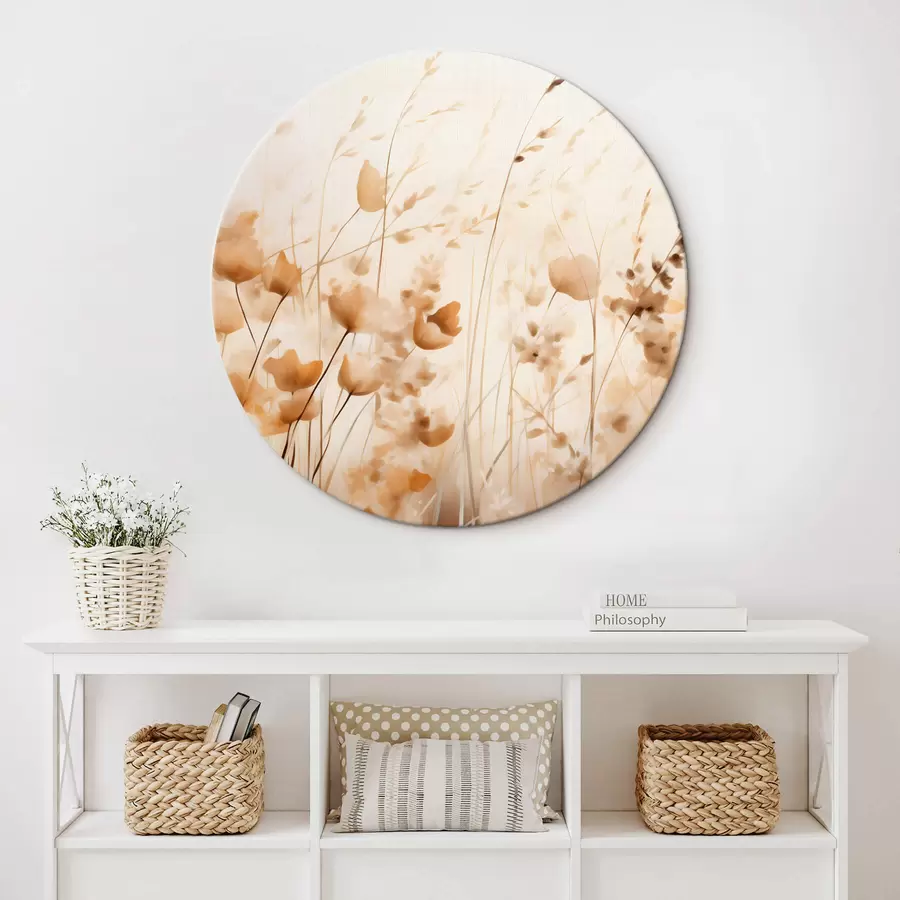  Peintures Fleurs sauvages abstraites r45063