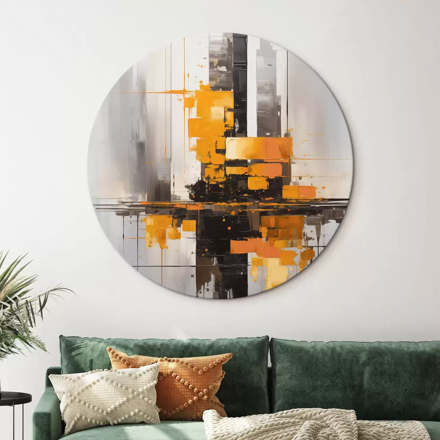  Peintures Abstraction avec les gratte-ciel r45163