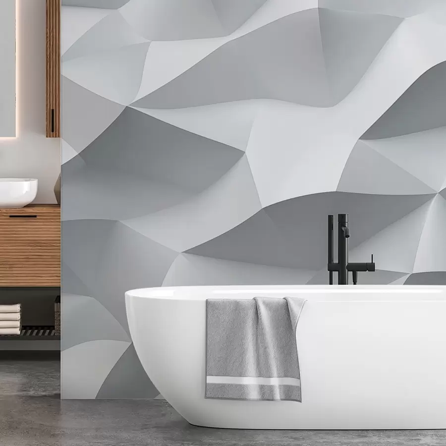 Fotobehang Geometrische abstractie w04267v1