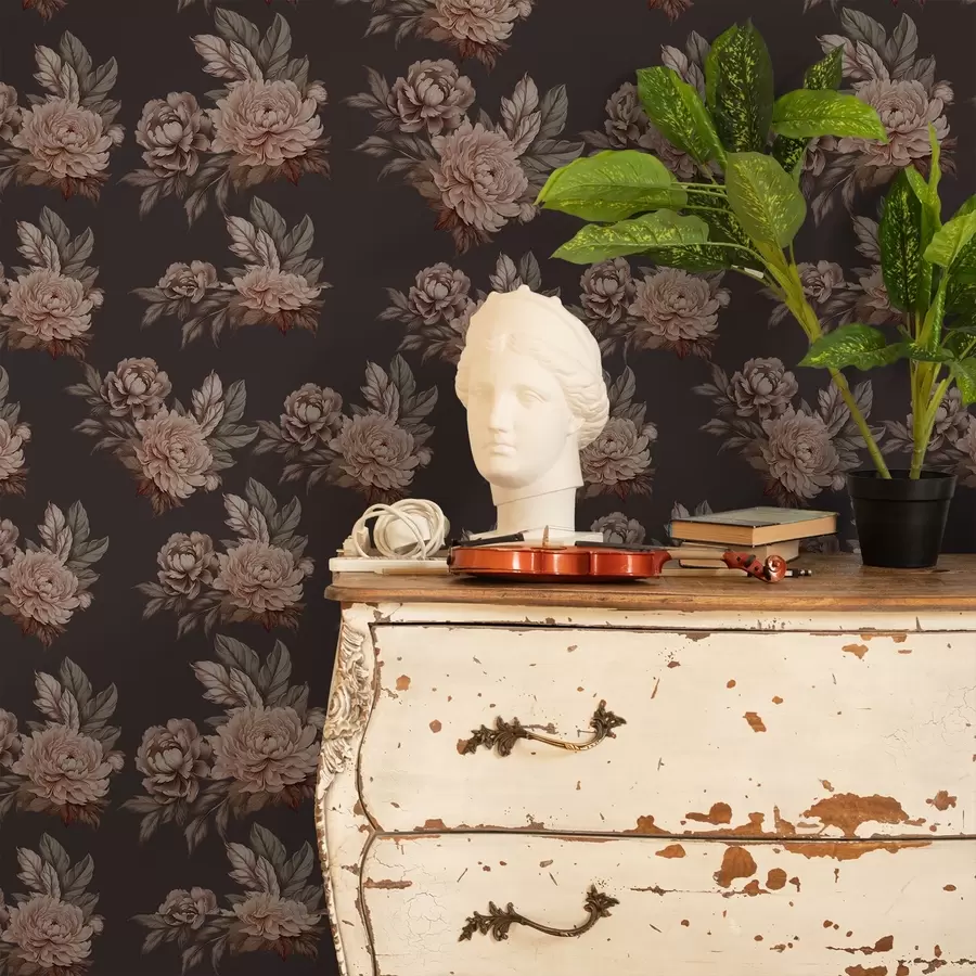 Papier peint photo Roses rétro a00419v1