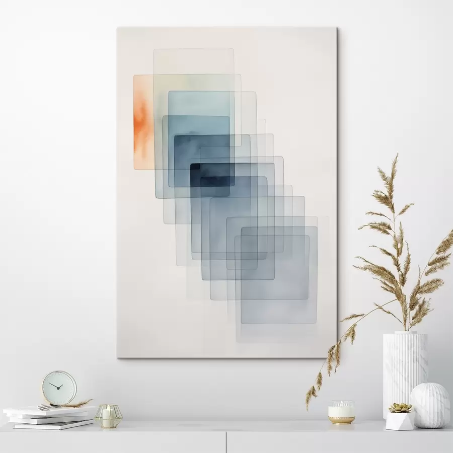  Schilderijen Minimalistische geometrische abstractie s45213