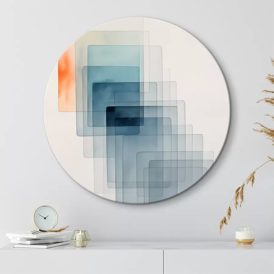  Schilderijen Minimalistische geometrische abstractie r45213