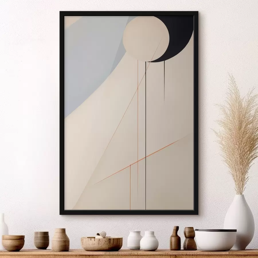  Schilderijen Geometrische minimalistische abstractie f45212