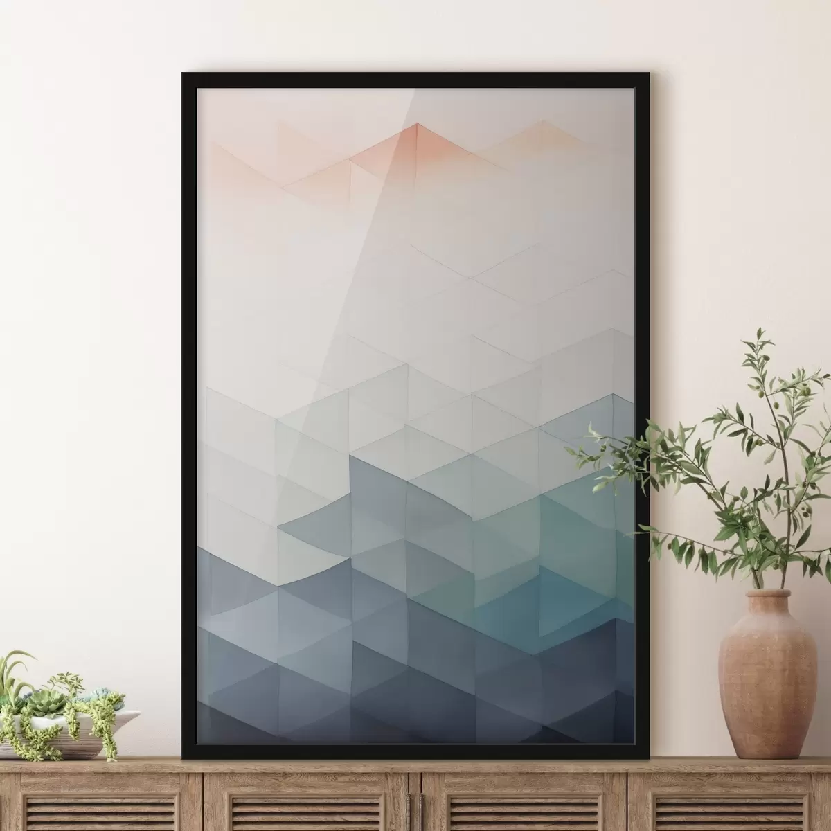 Affiche Abstraction géométrique moderne f45214