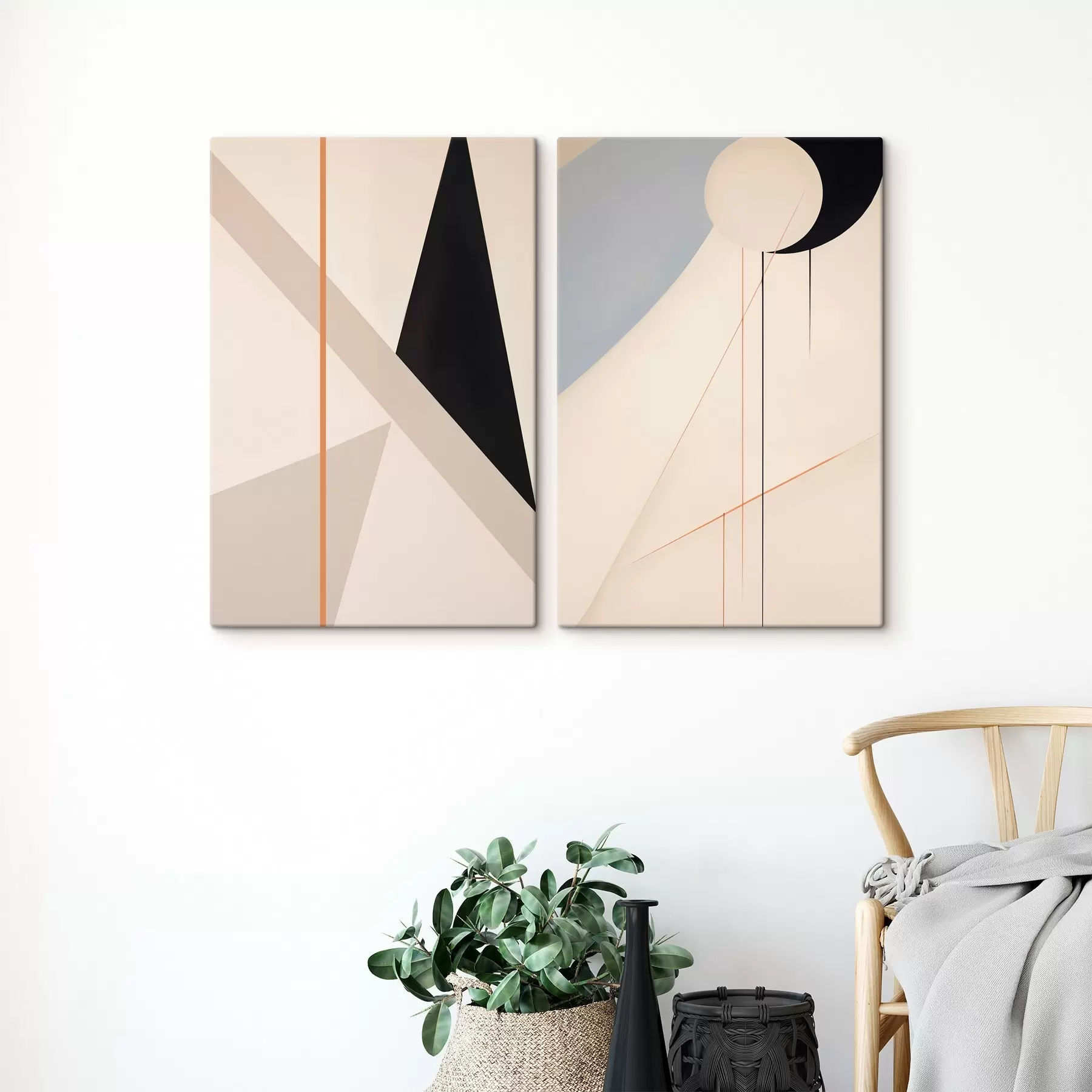  Schilderijen Geometrische abstractie m00536