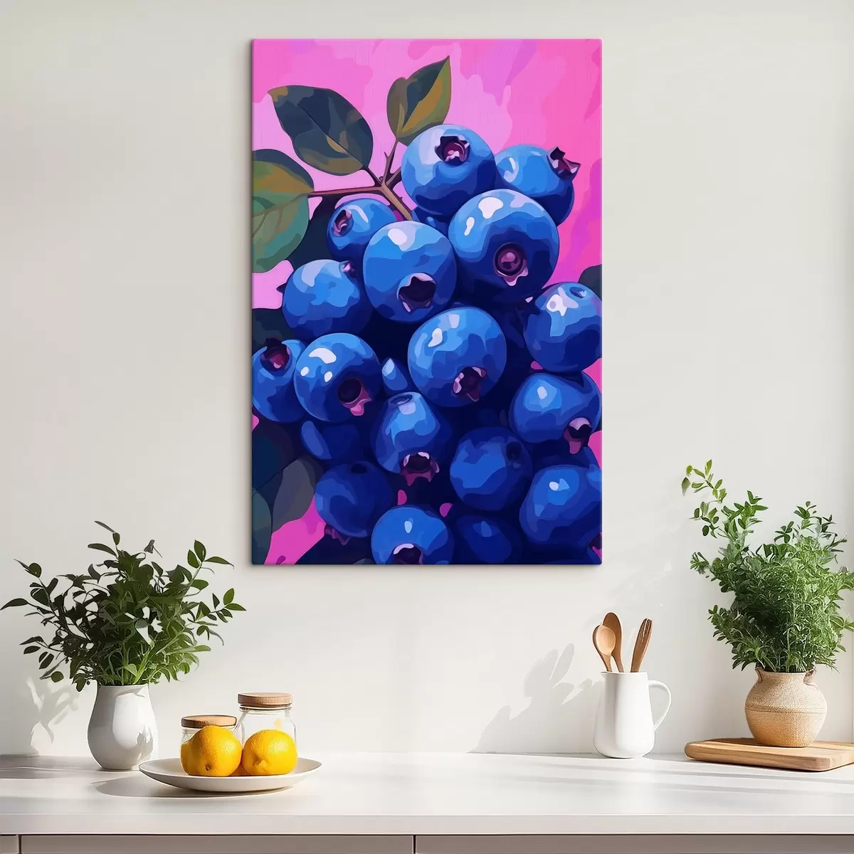  Schilderijen Sappige bosbessen s45224