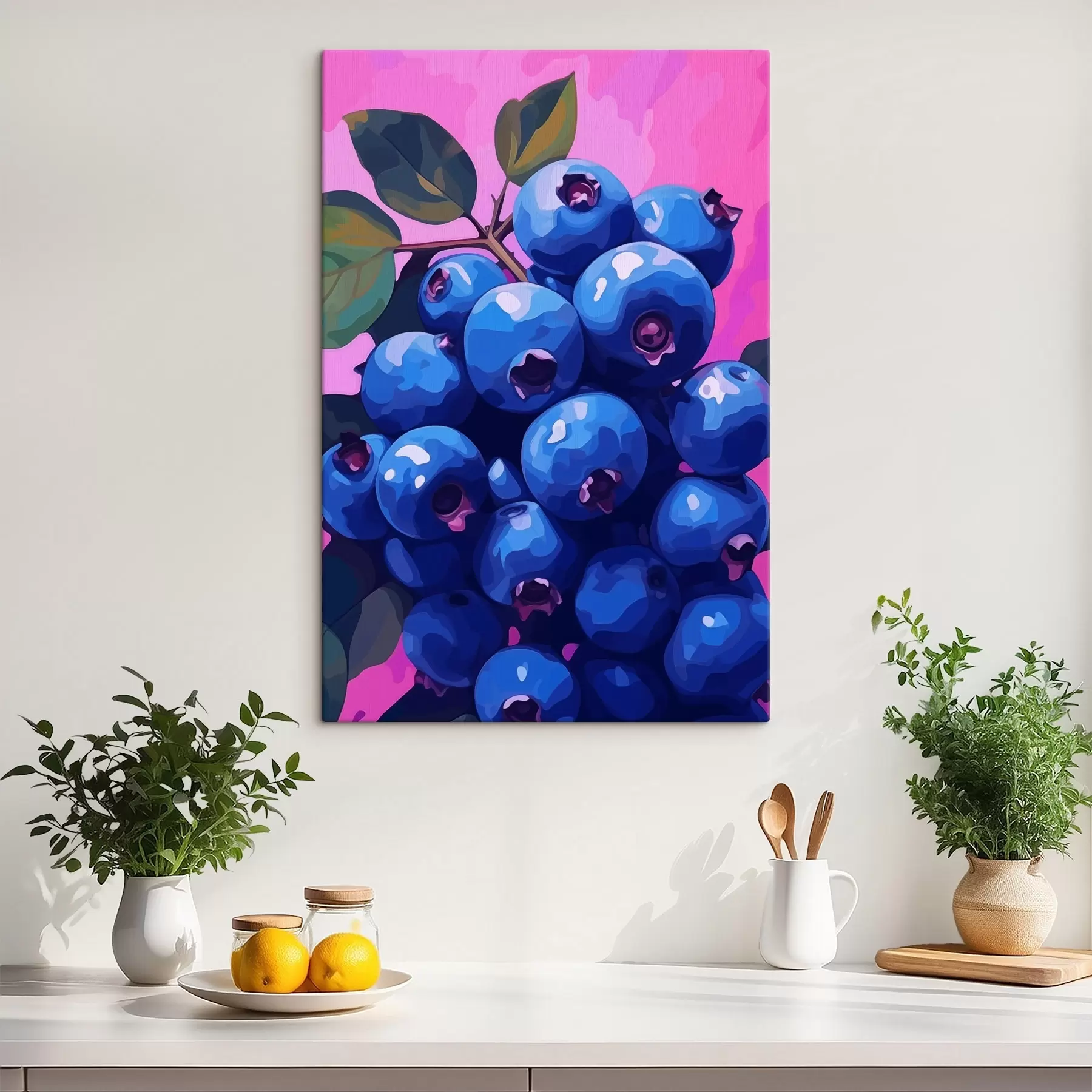  Peintures Myrtilles juteuses s45224