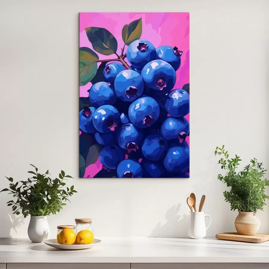  Peintures Myrtilles juteuses s45224