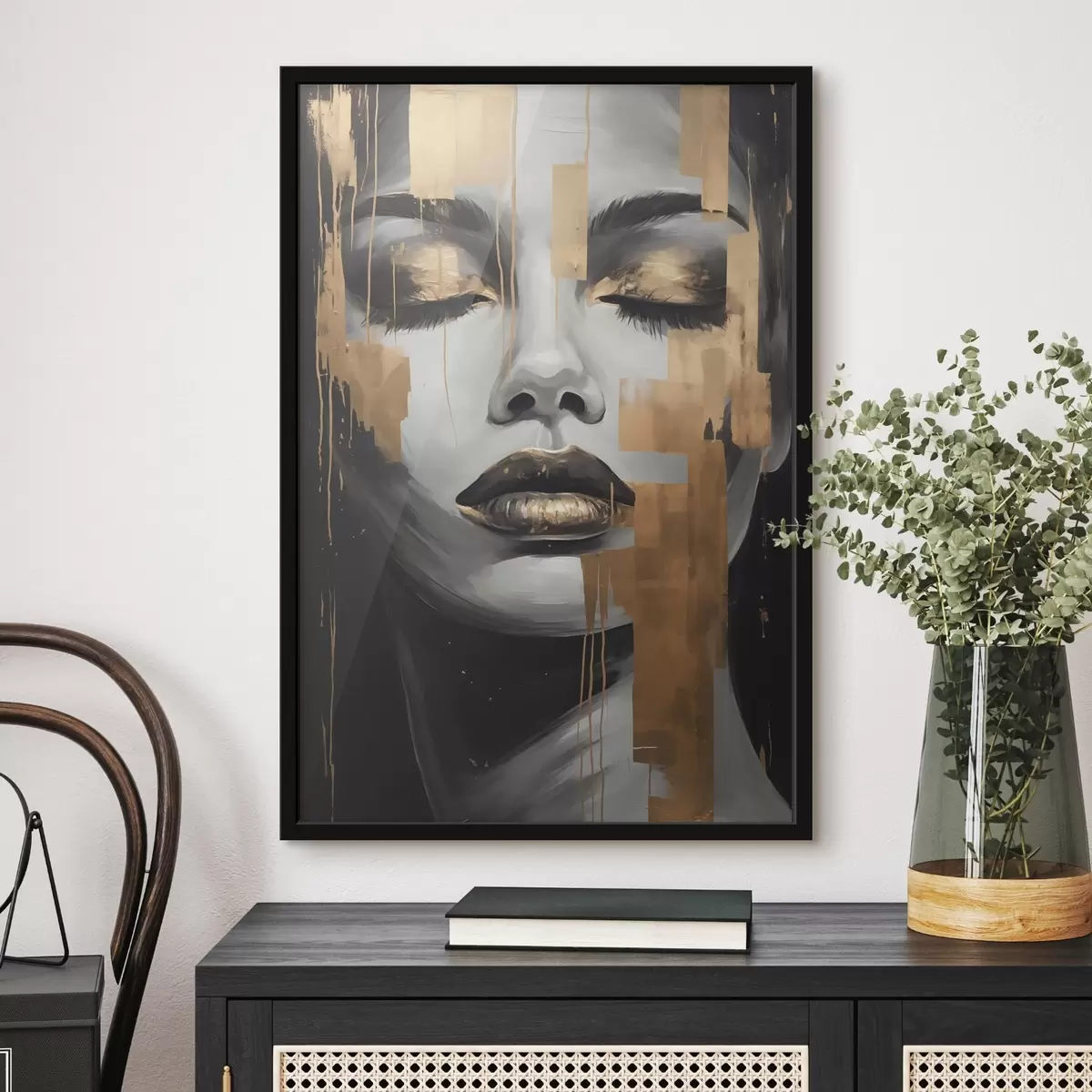 Affiche Visage graphique f45226