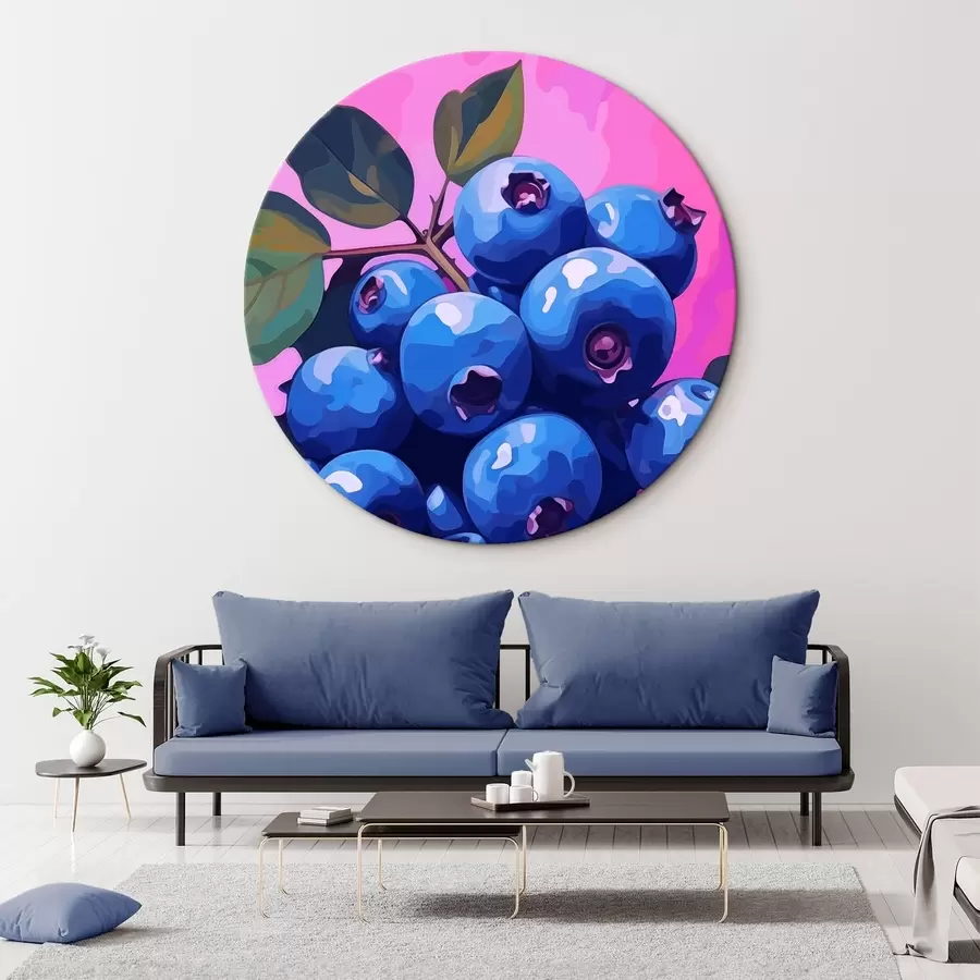  Schilderijen Sappige bosbessen r45223