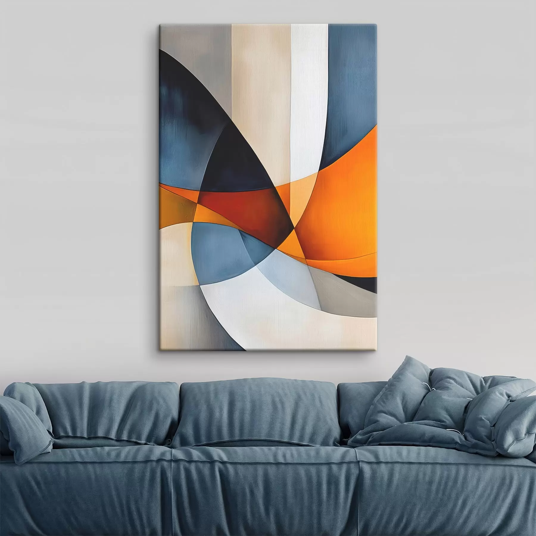  Peintures Abstraction avec des formes géométriques s45201