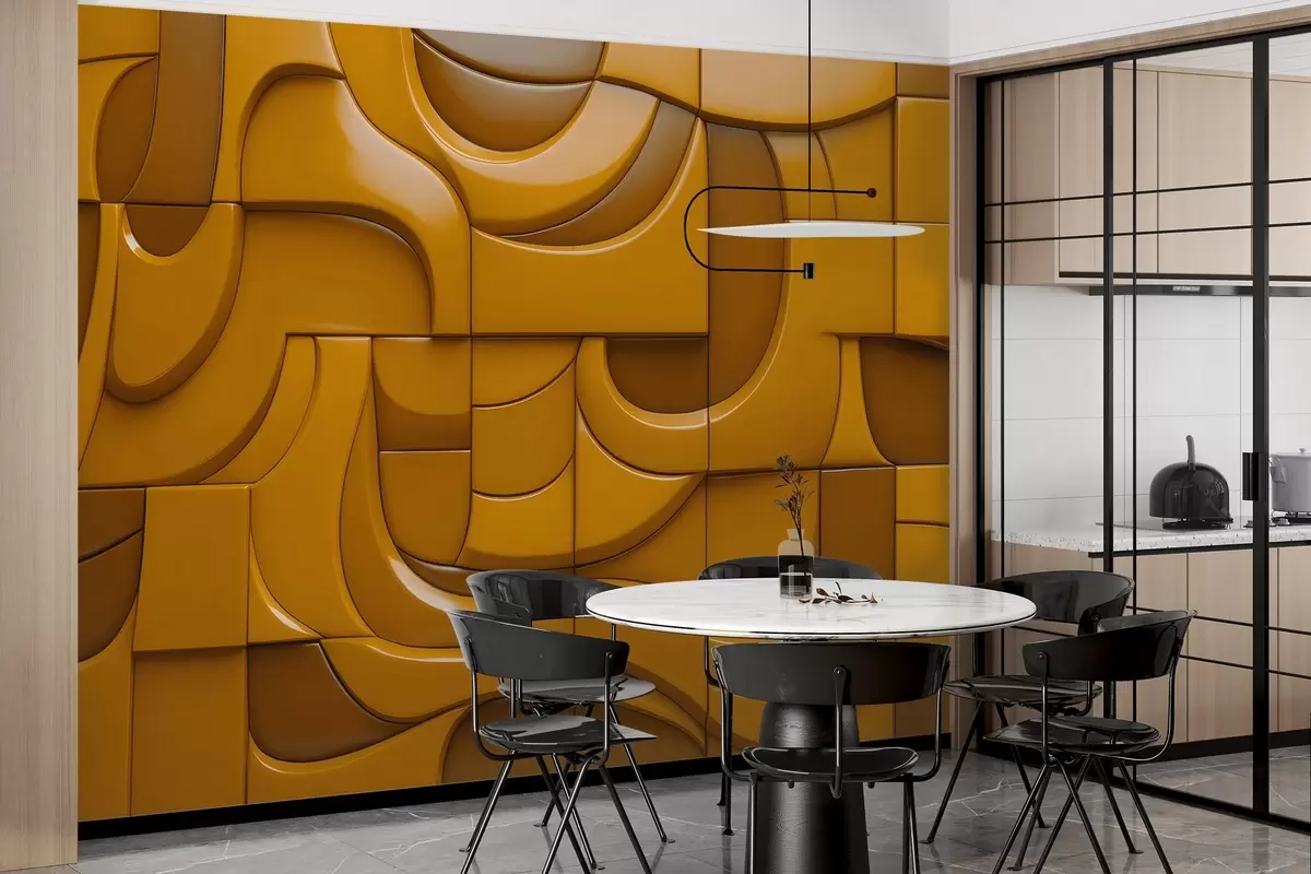 Papier peint photo Mur en relief peint w04321