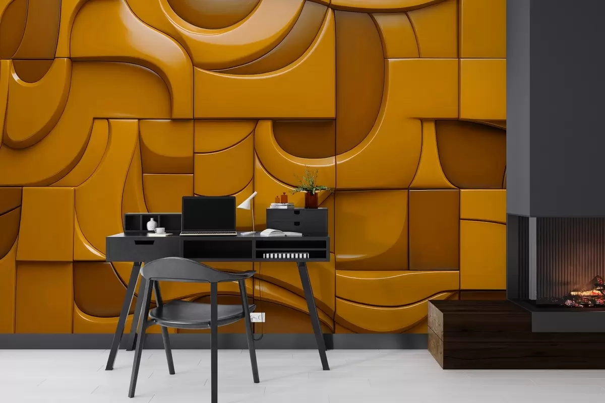 Papier peint photo Mur en relief peint w04321