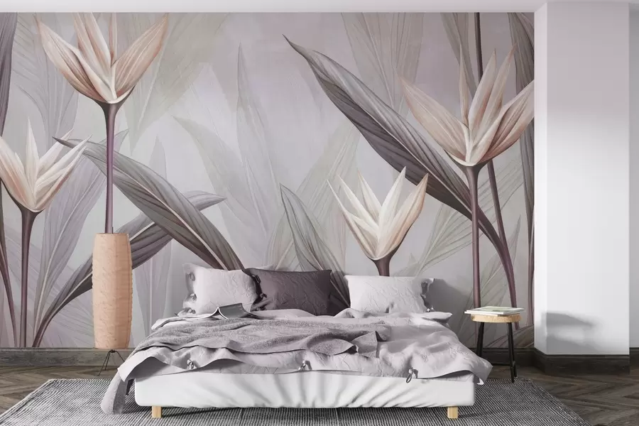 Fotobehang Fee strelitzia w04324
