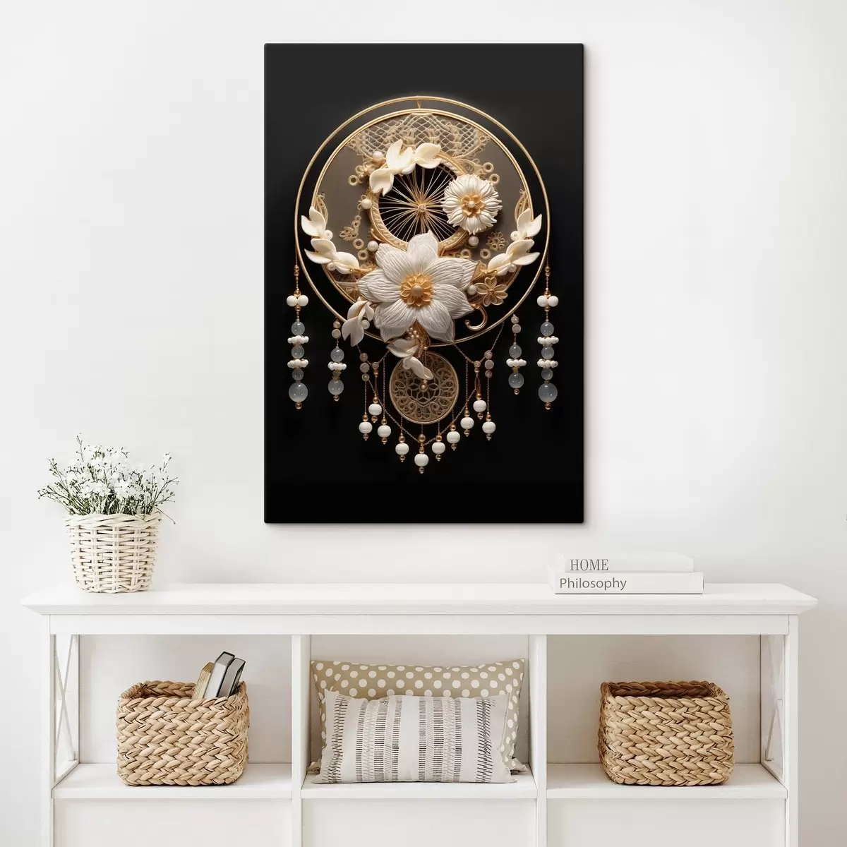  Peintures Abstraction sur fond sombre s44552