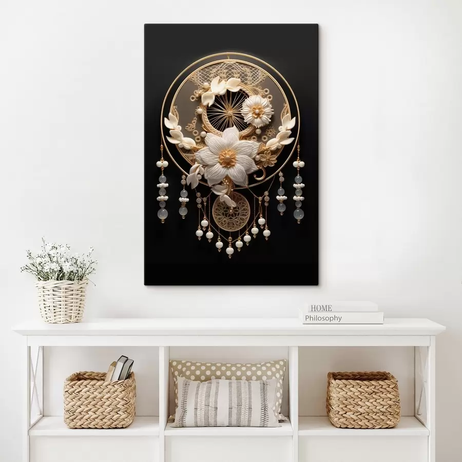  Peintures Abstraction sur fond sombre s44552