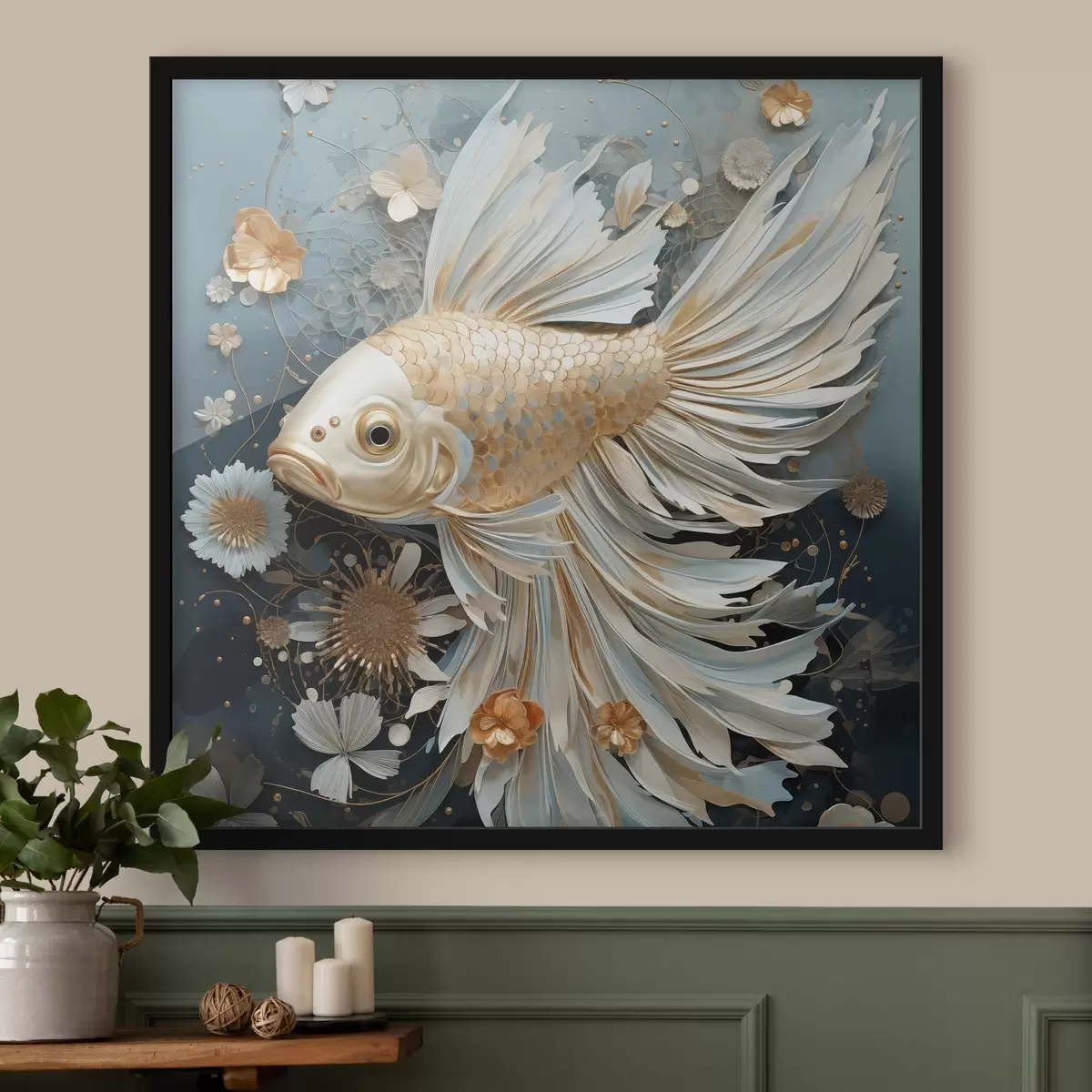 Affiche Un poisson magnifique f44556