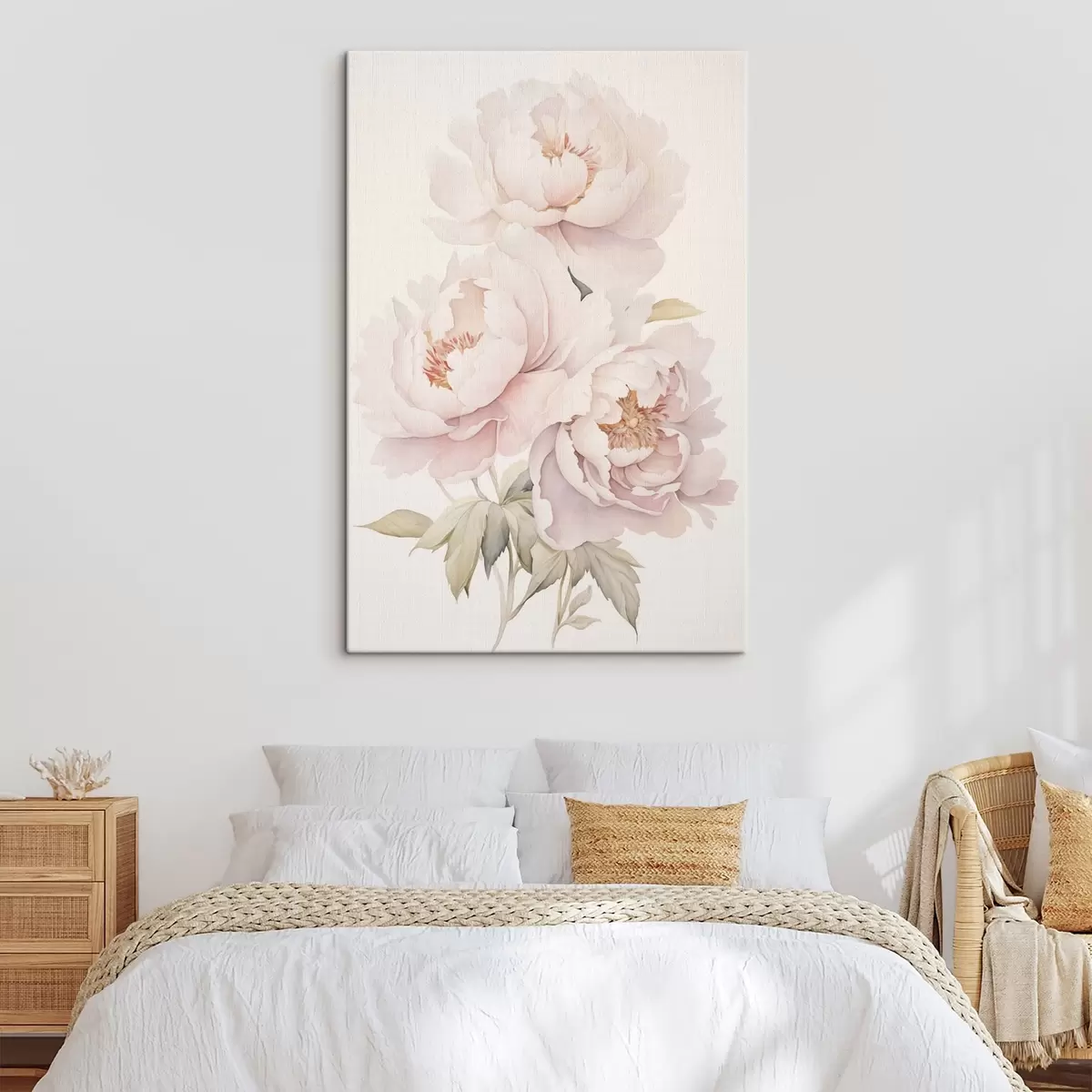  Schilderijen Fijne pioenrozen s45293