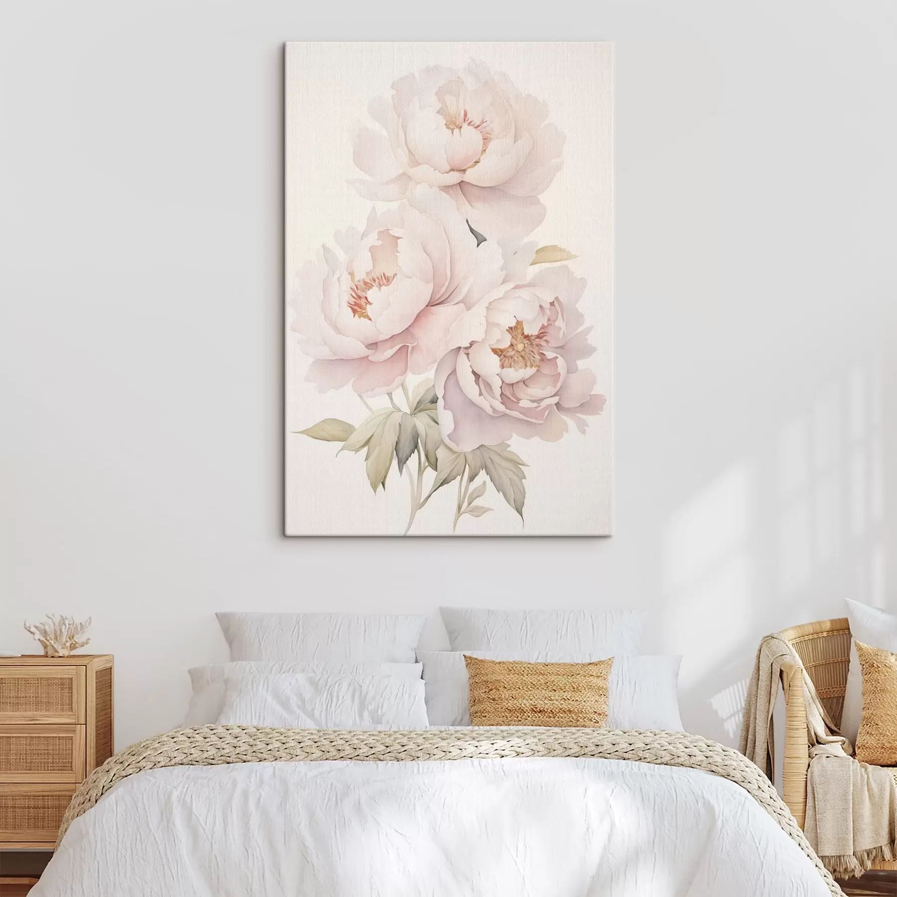  Schilderijen Fijne pioenrozen s45293