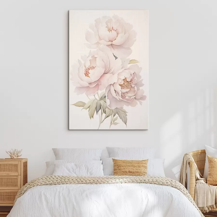  Schilderijen Fijne pioenrozen s45293
