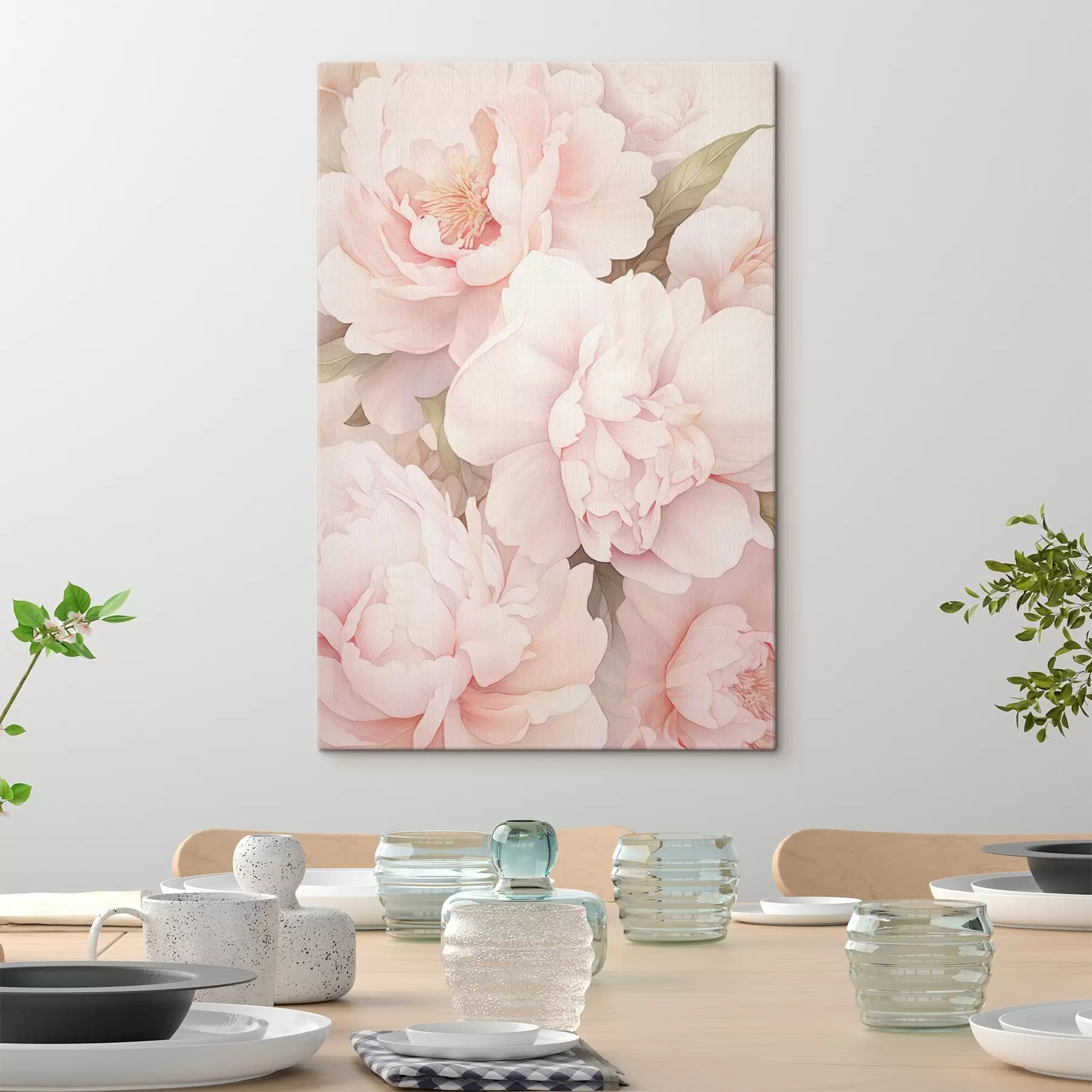  Peintures Pivoines de différentes couleurs s45294
