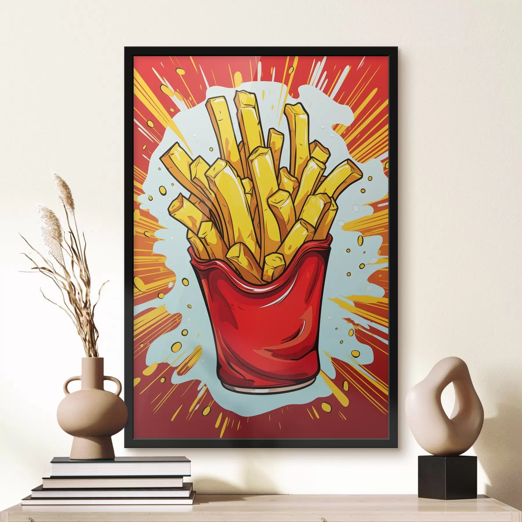Fotobehang Friet f45276