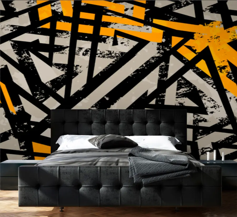 Fotobehang Inheemse T-graffiti u71795