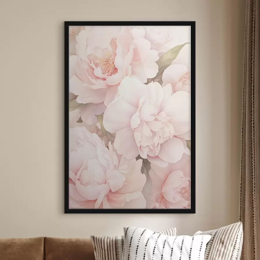 Papier peint photo Pivoines de différentes couleurs f45294